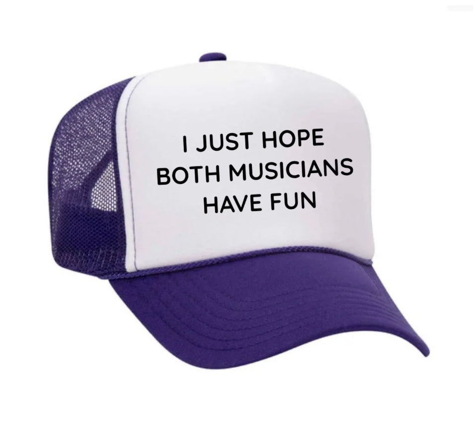 Both Musicians Trucker Hat