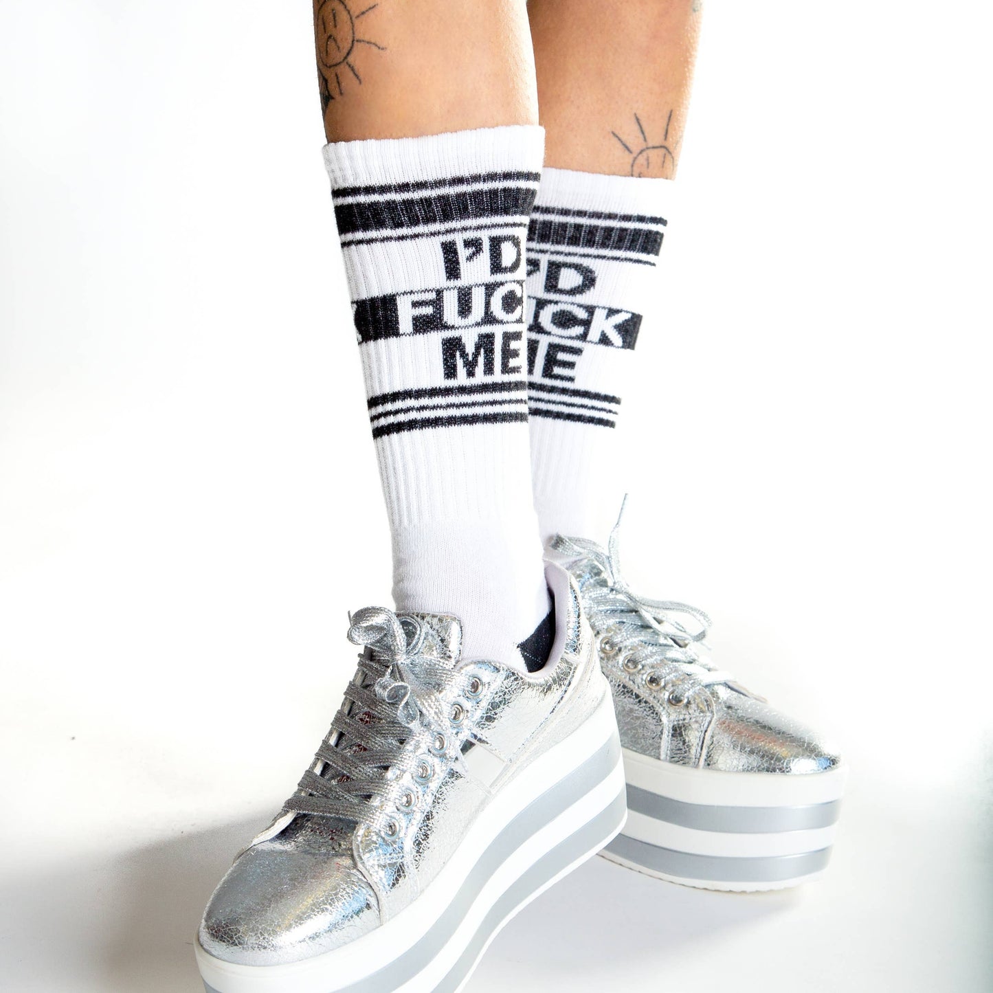 I'd Fuck Me Gym Crew Socks