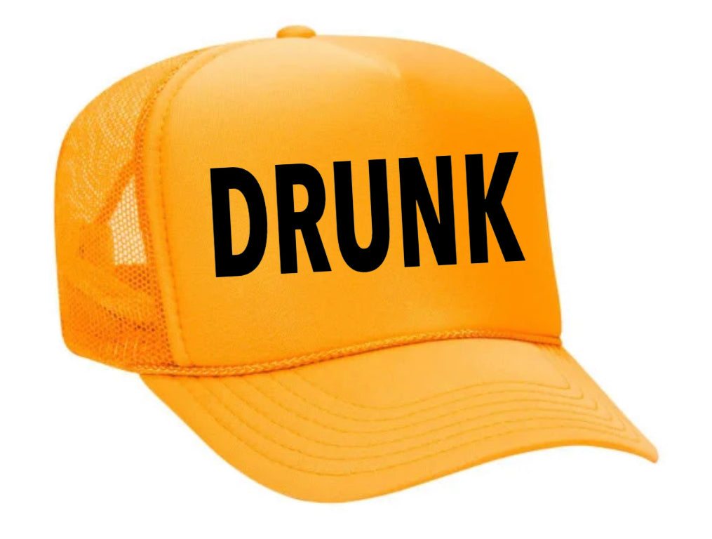 Drunk Trucker Hat