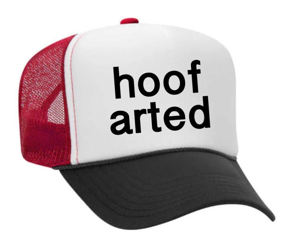 Hoof Arted Inappropriate Trucker Hat