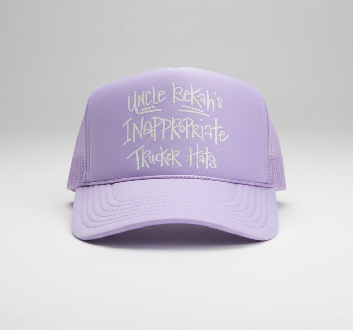 Uncle Bekah’s Logo on Lilac
