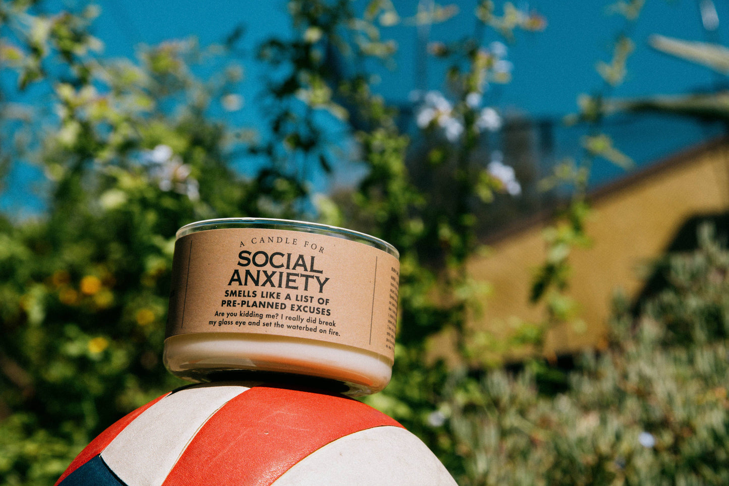 A Candle for Social Anxiety | Funny Candle