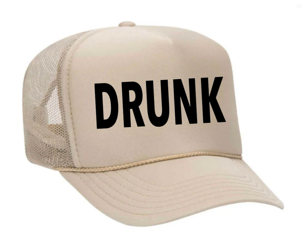 Drunk Trucker Hat