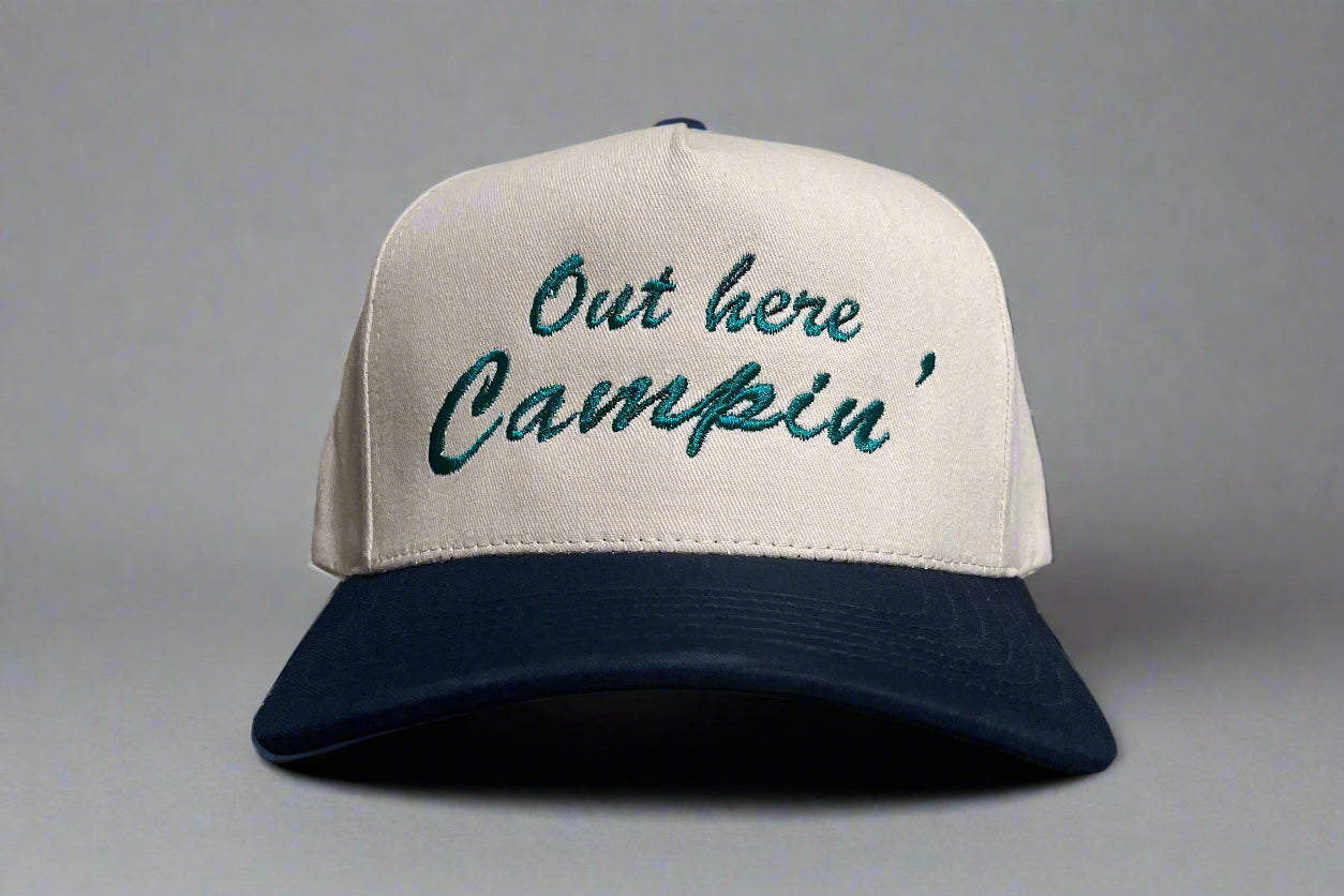 Out Here Campin’ Embroidered Hat