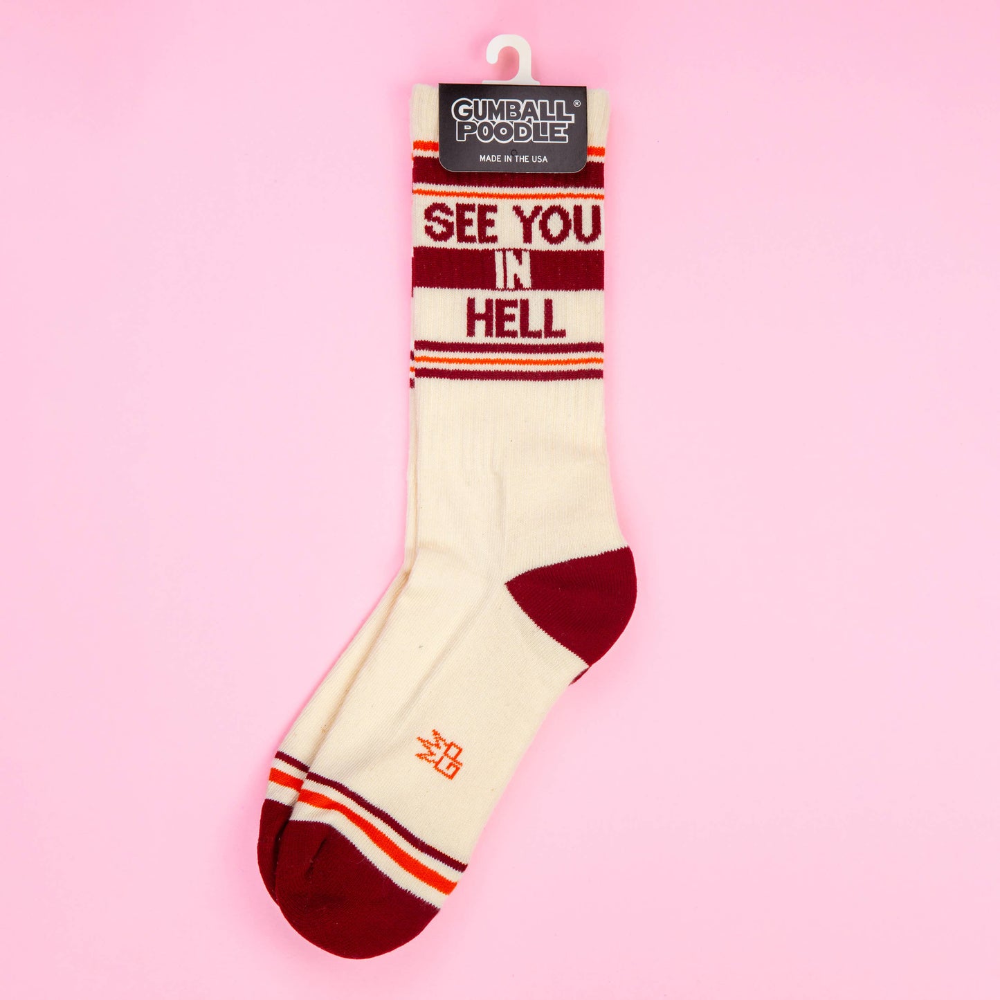 See You in Hell Gym Crew Socks