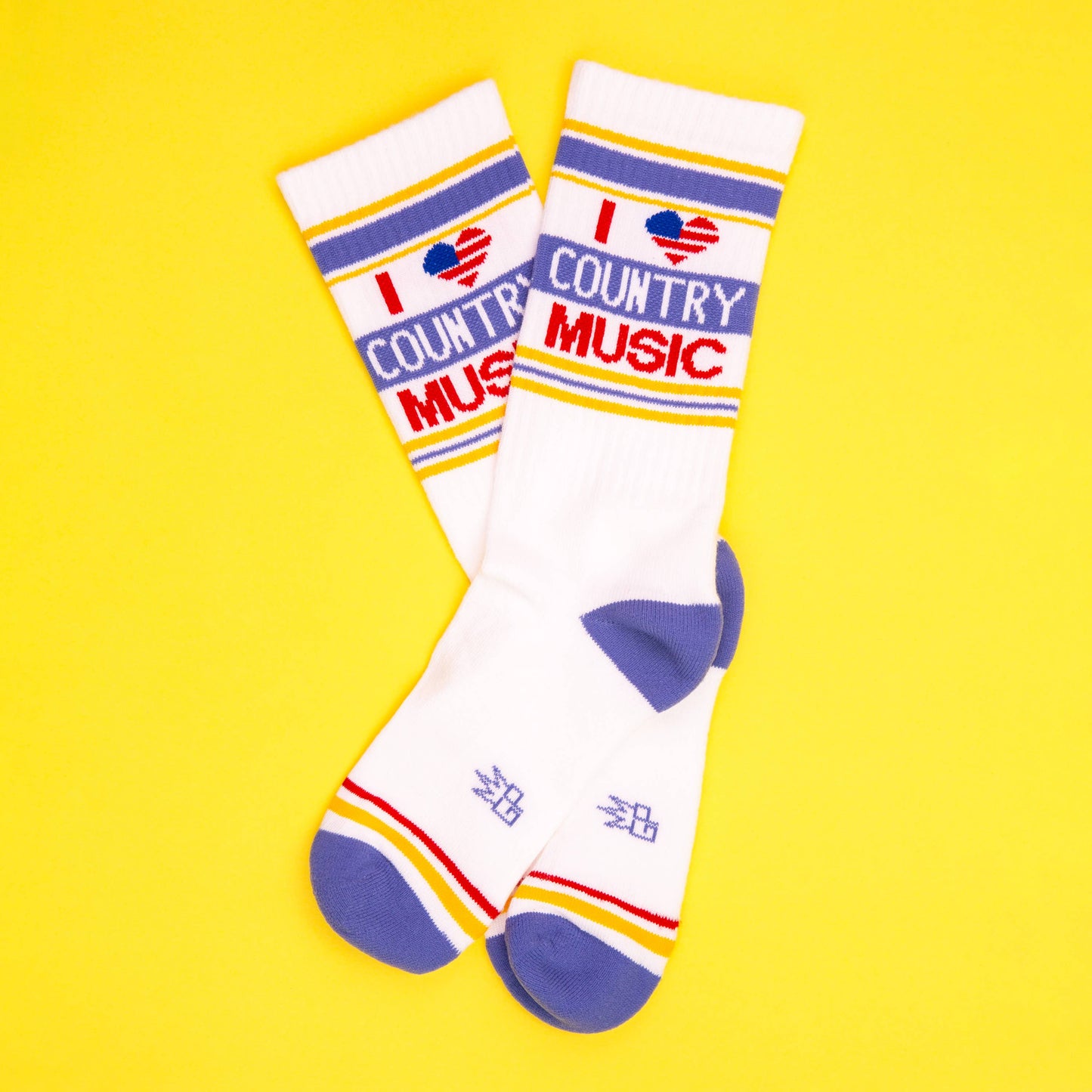 I ❤️ Country Music Gym Crew Socks