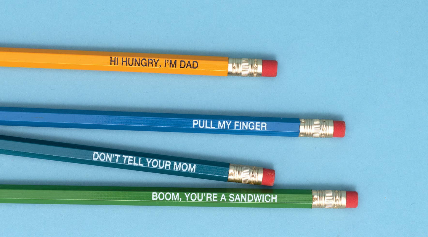 Pencils for Dad Jokes Original Pkg | Funny Pencils