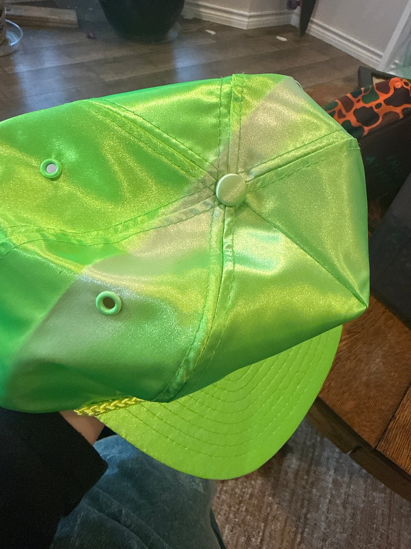 Fuck Yeah Probably (neon green nylon/pink)