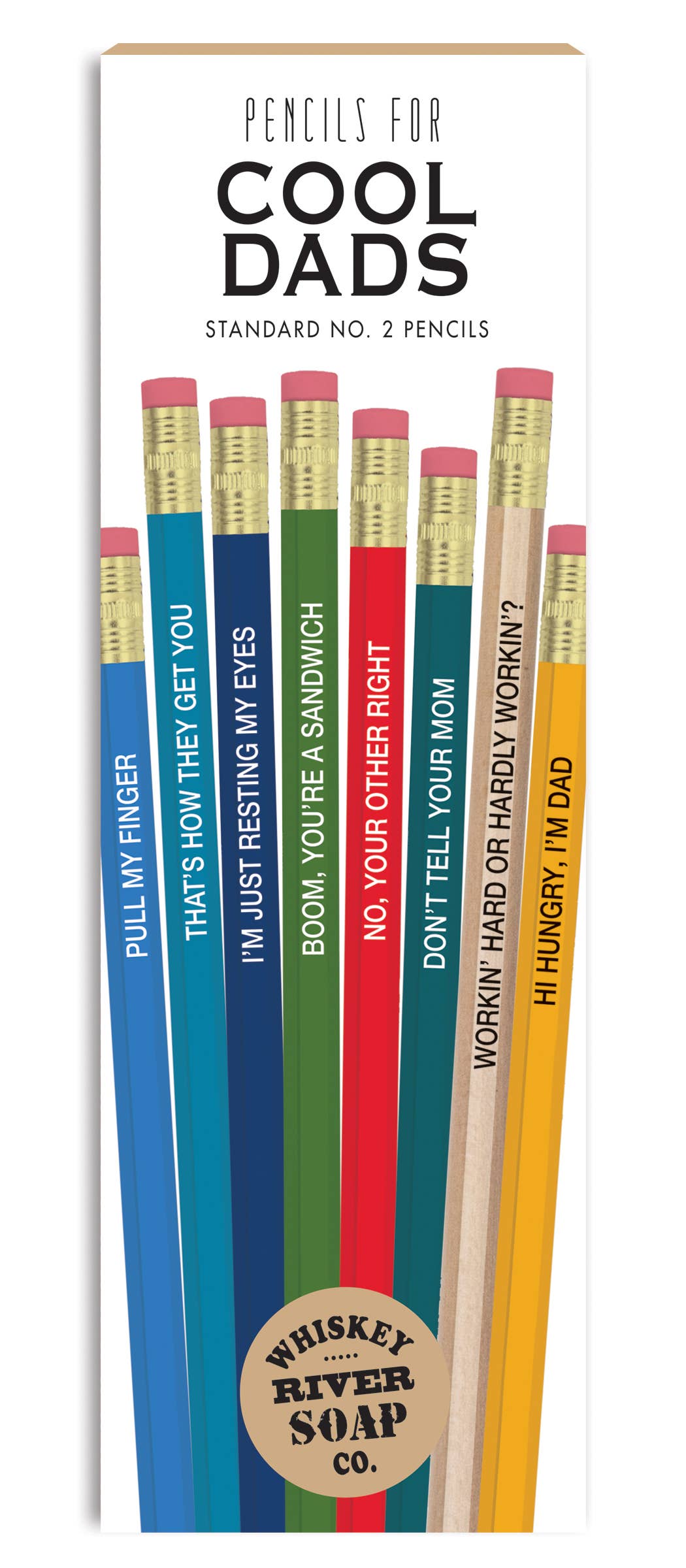 Pencils for Dad Jokes Original Pkg | Funny Pencils