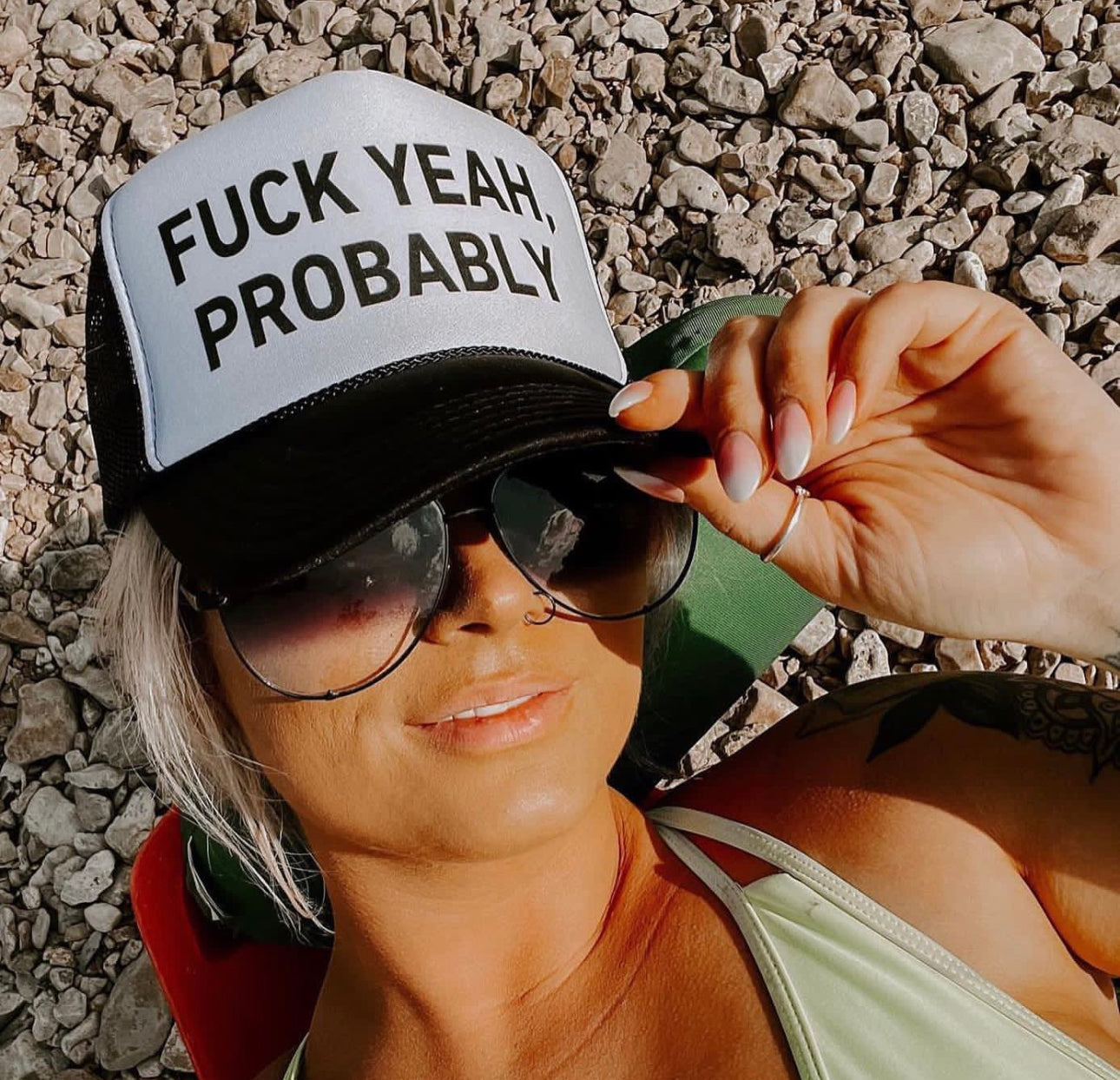 Fuck Yeah, Probably Trucker Hat