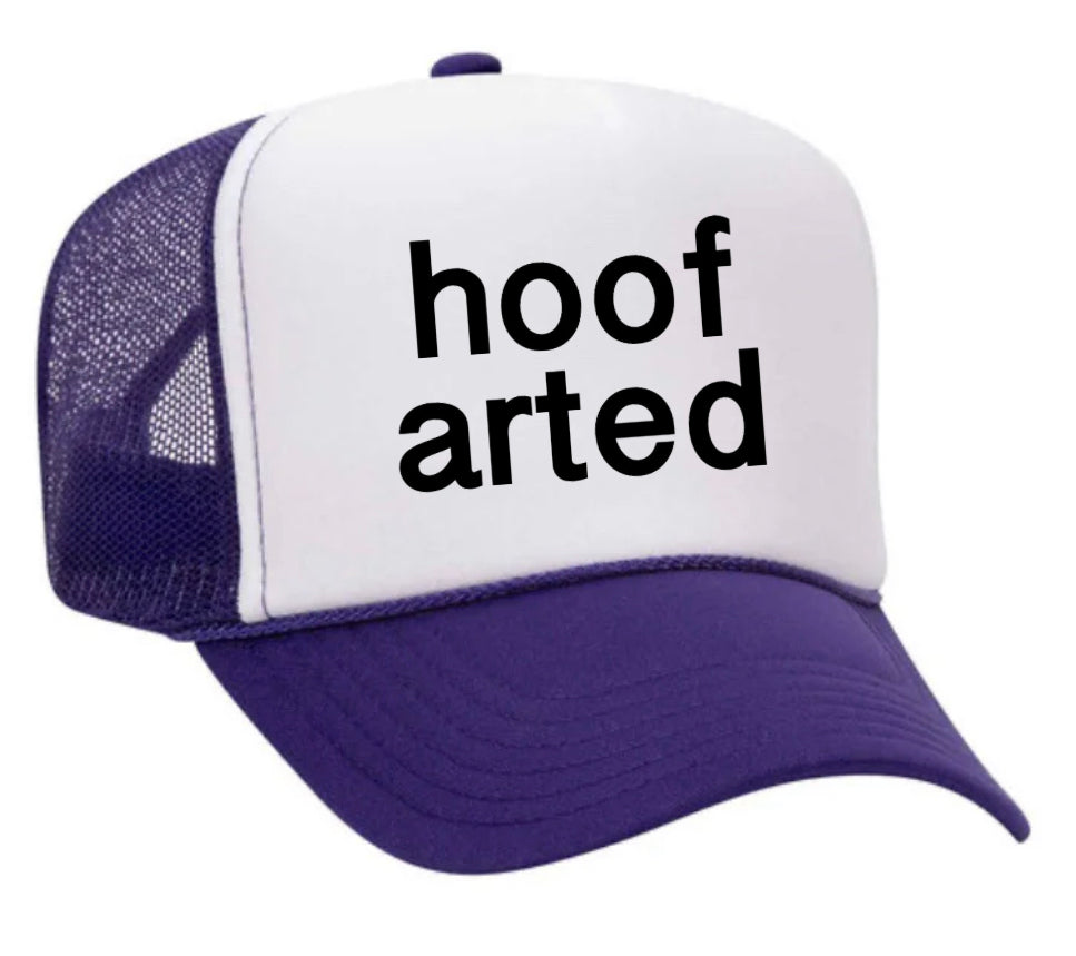 Hoof Arted Inappropriate Trucker Hat