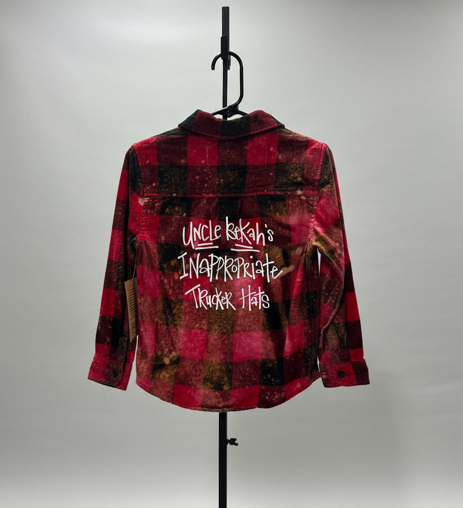 flannel button up