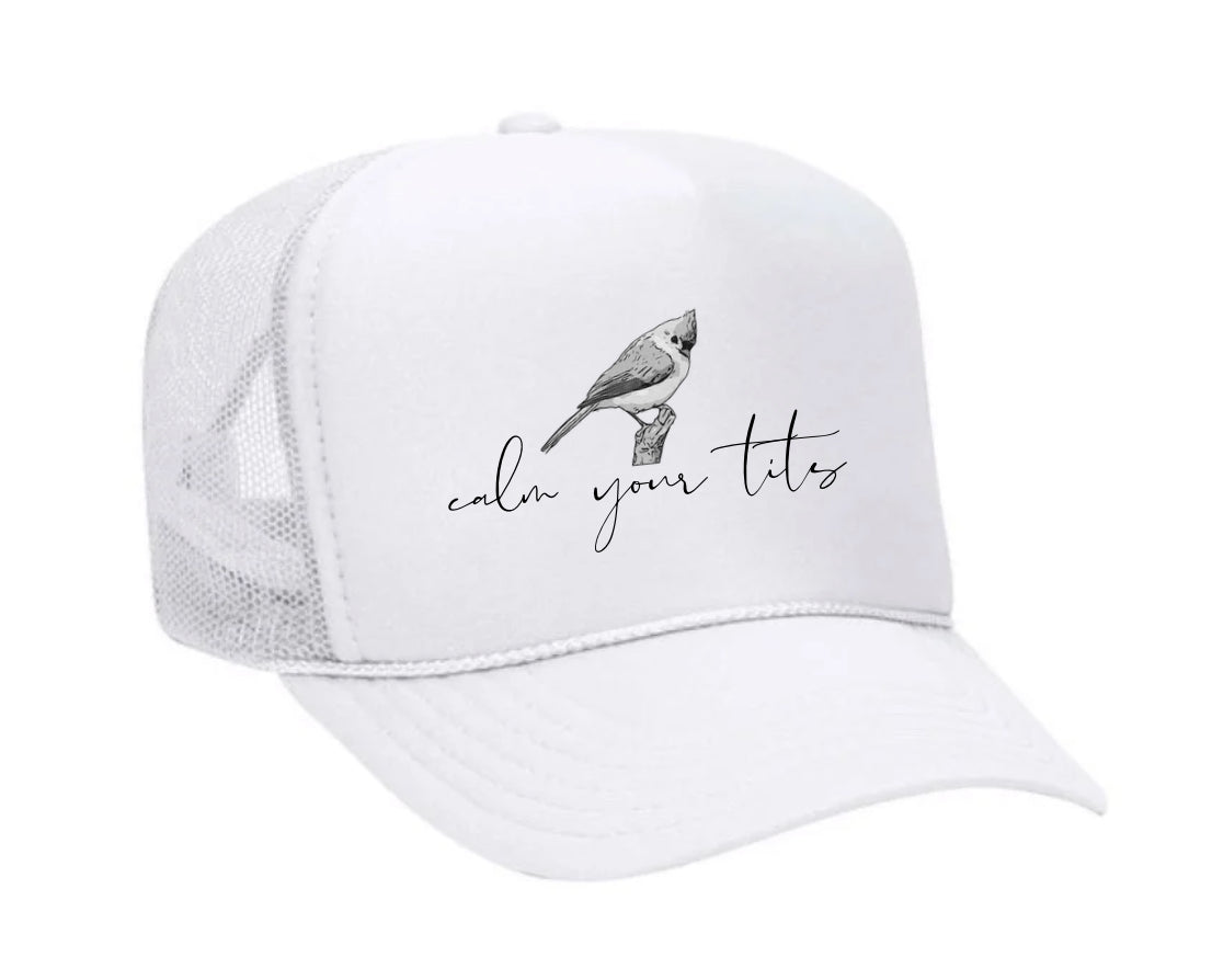 Calm Your Tits Tufted Titmouse
