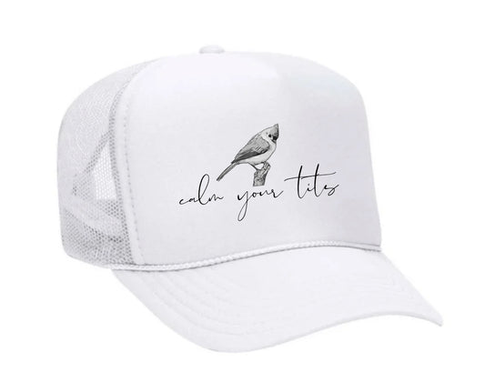 Calm Your Tits Tufted Titmouse