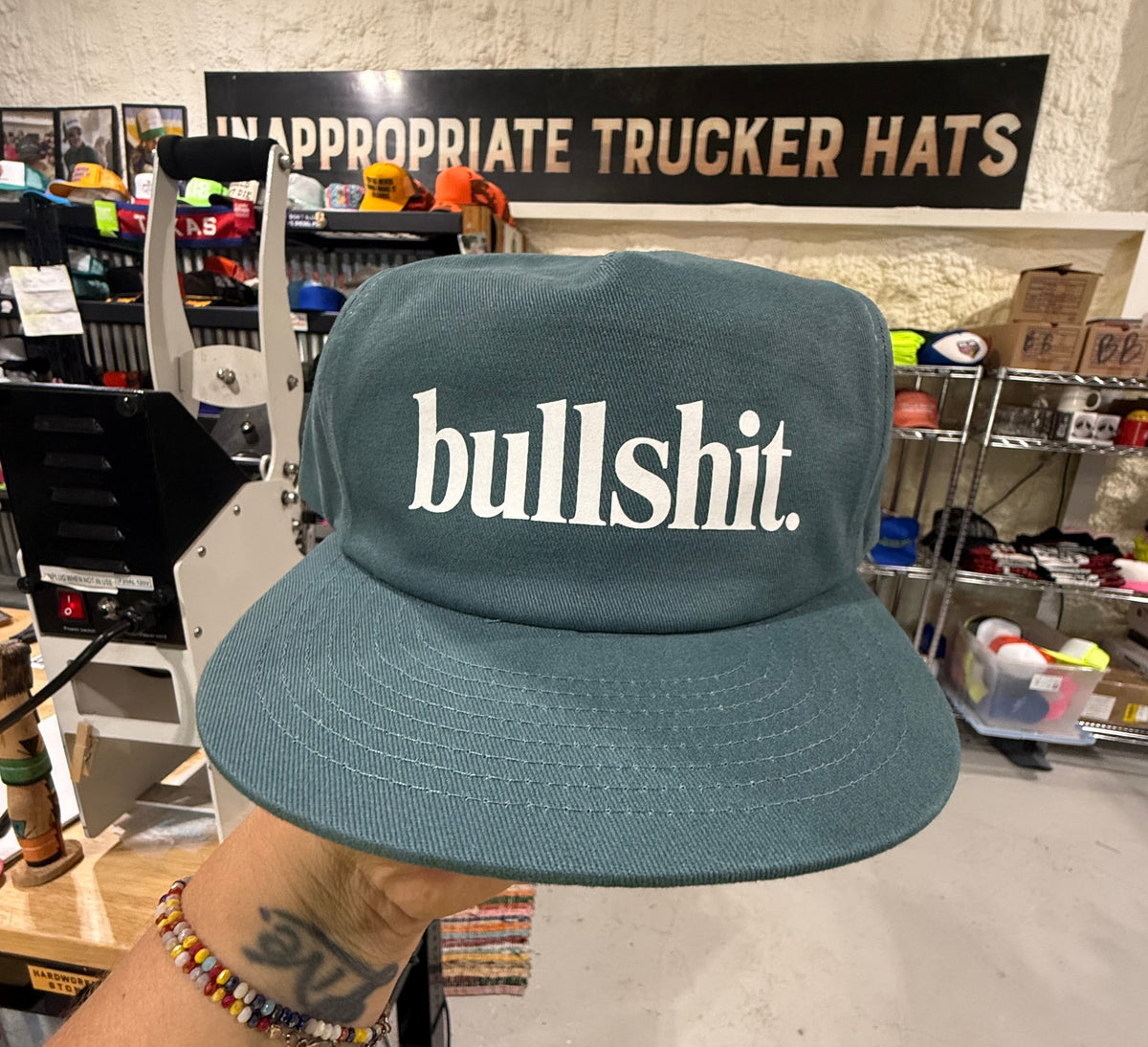 bullshit. (100% Cotton SnapBack)