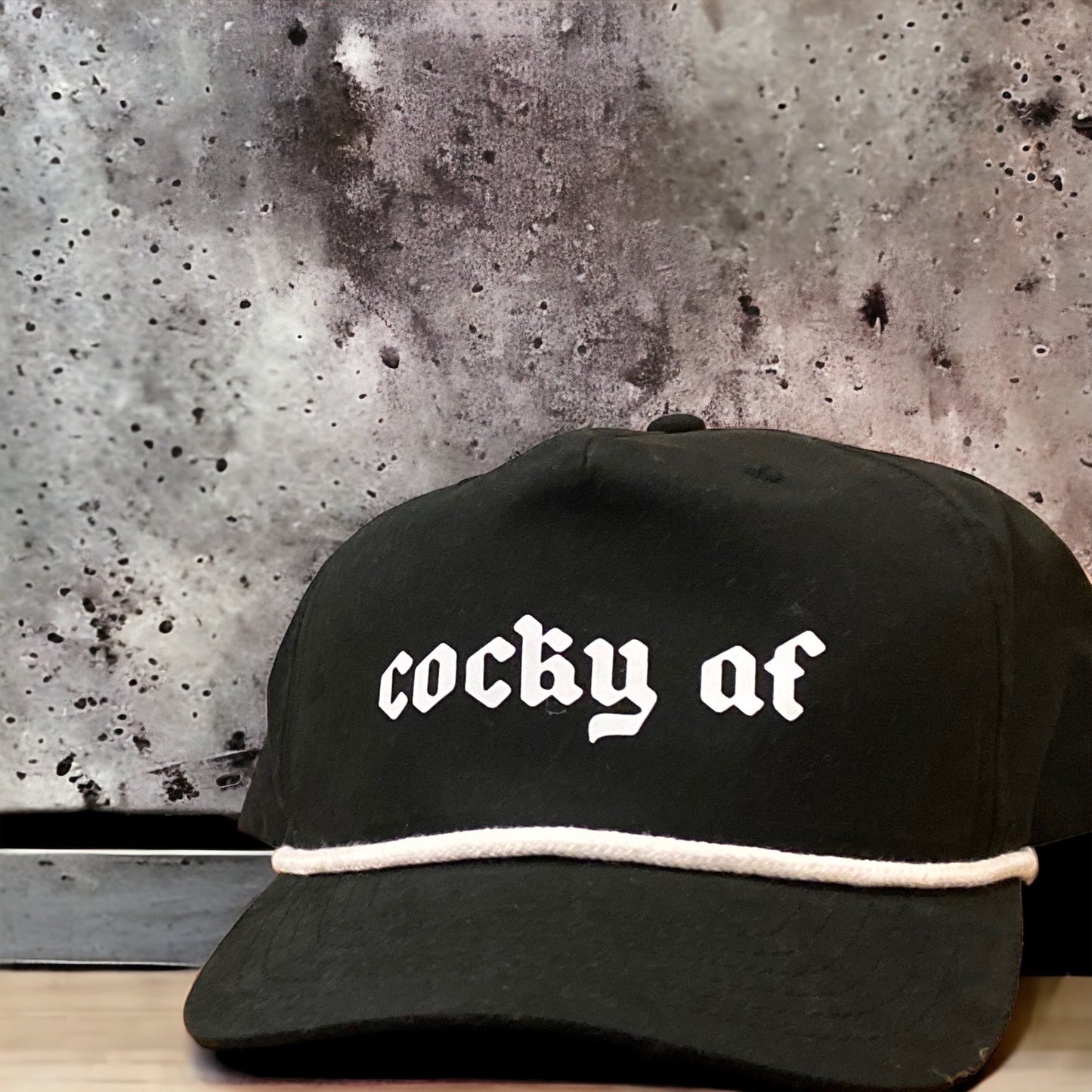 Cocky AF Dope Rope Hat