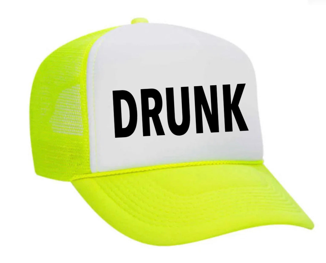 Drunk Trucker Hat