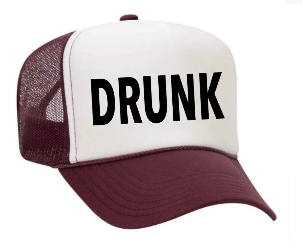 Drunk Trucker Hat