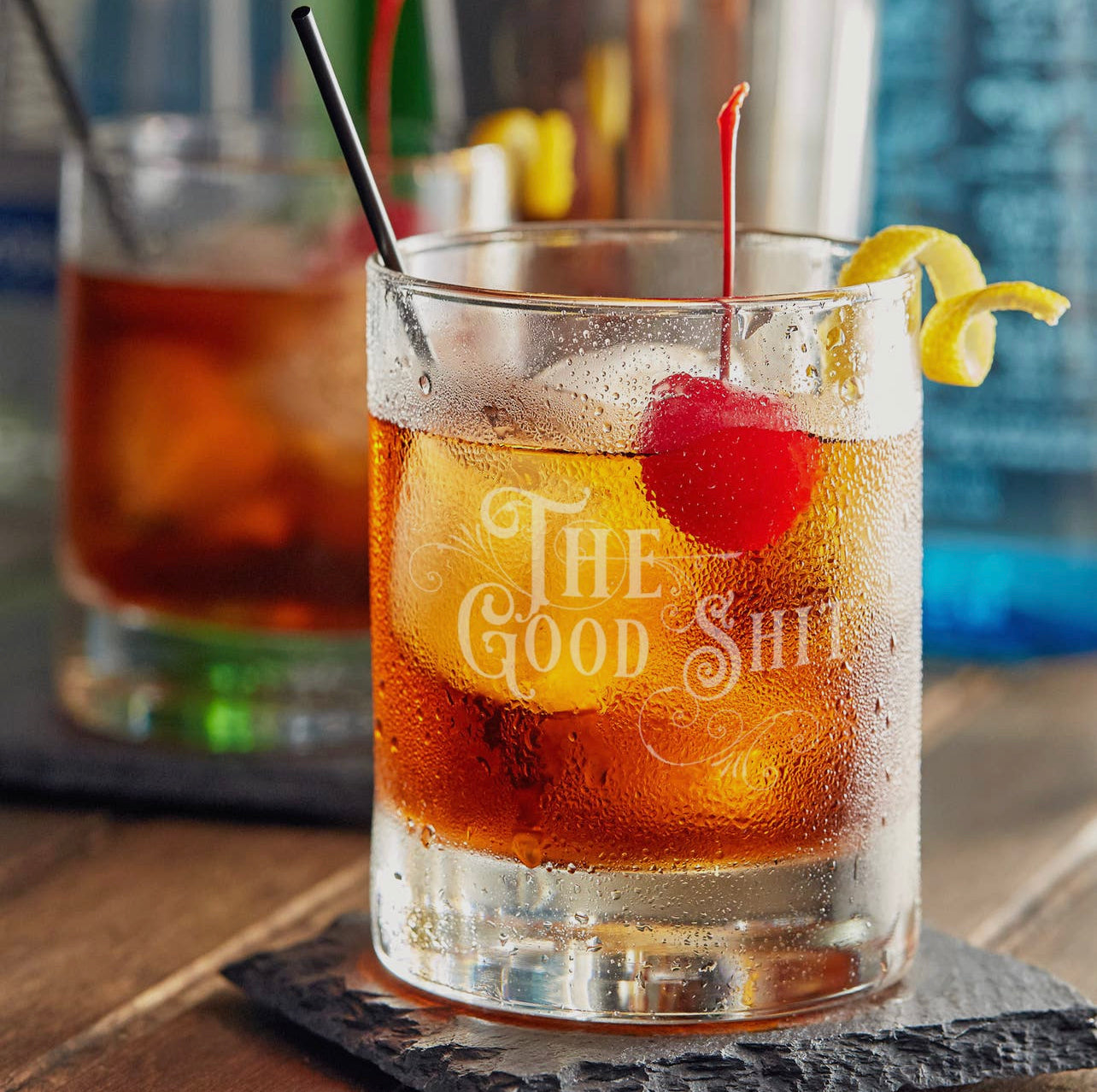 The Good Shit Rocks Glass