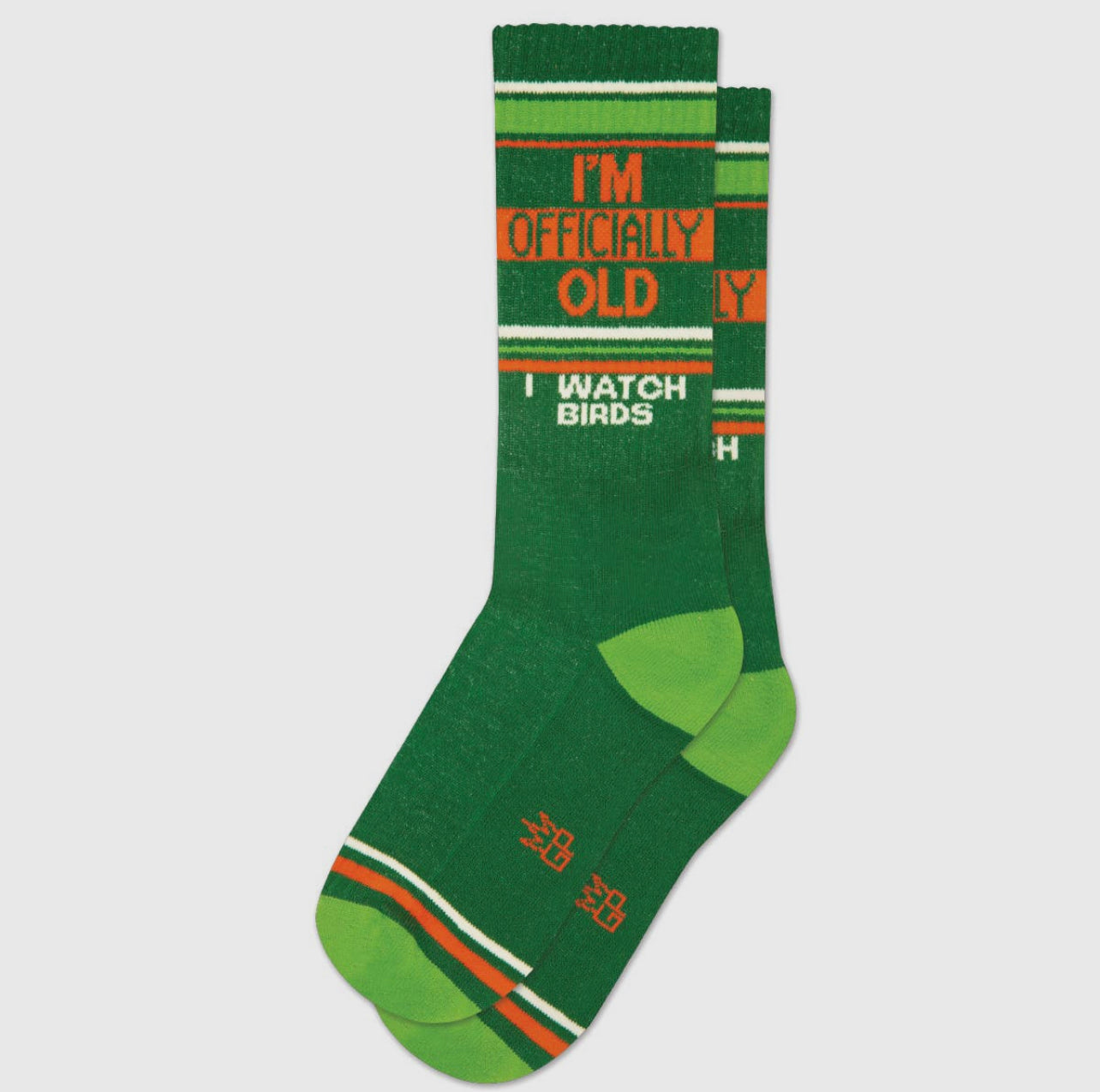 I’m Officially Old, I Watch Birds Crew Socks