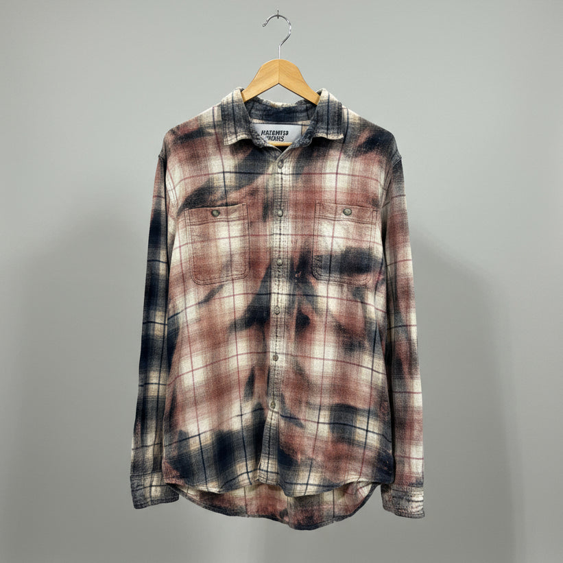 Logo Bleached Flannel