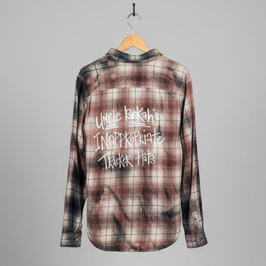 Logo Bleached Flannel