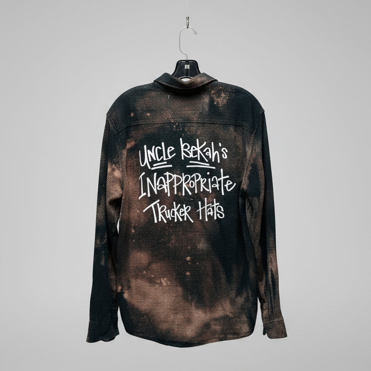 Logo Bleached Flannel