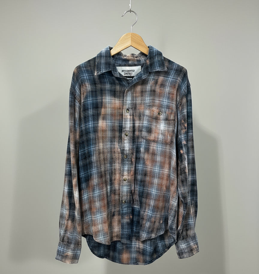 Logo Bleached Flannel