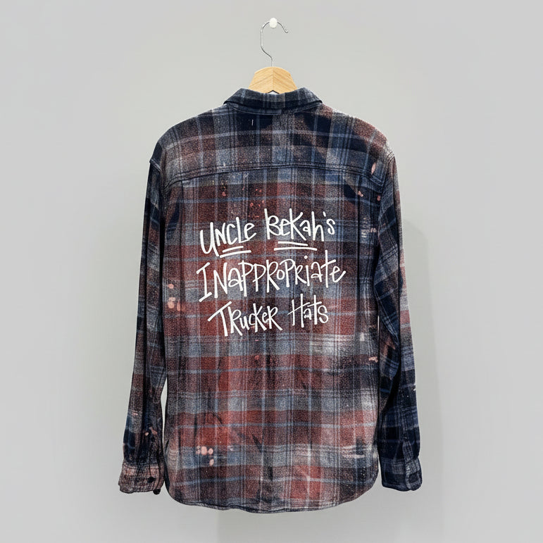Logo Bleached Flannel