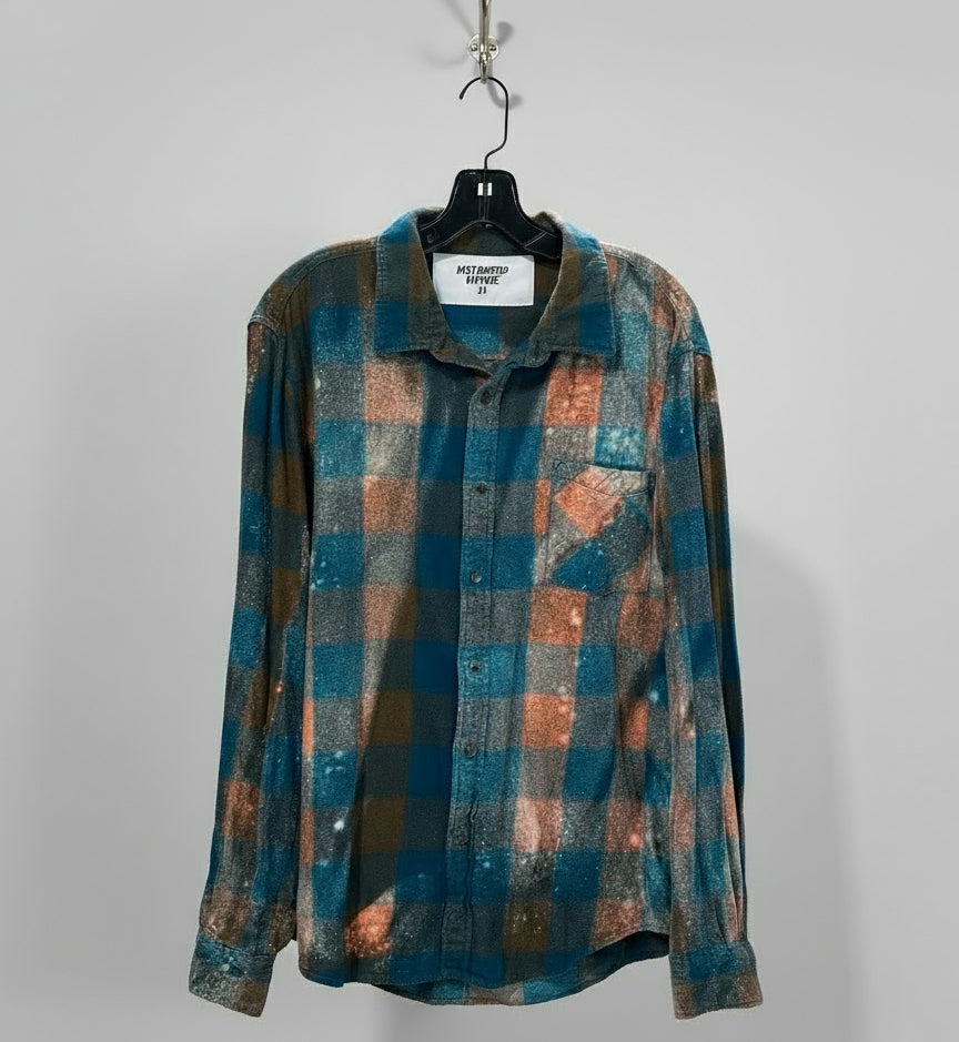 Logo Bleached Flannel