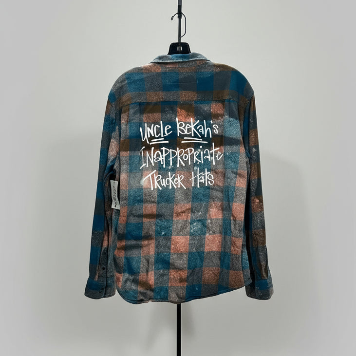 Logo Bleached Flannel