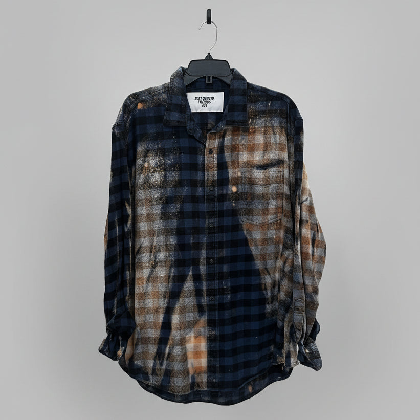 Logo Bleached Flannel