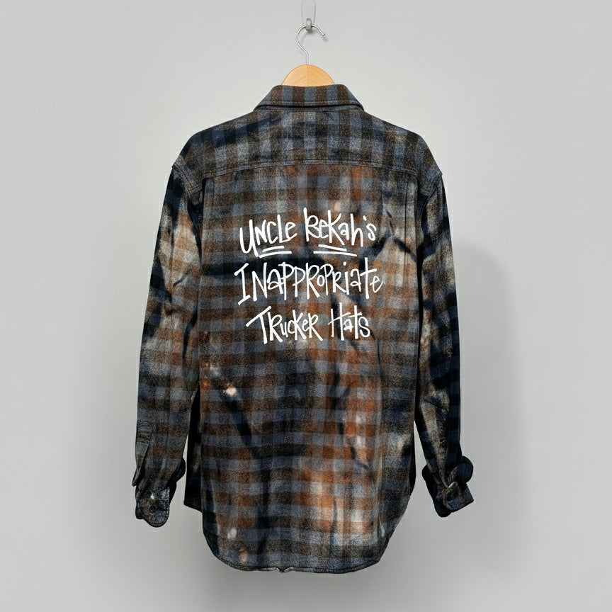 Logo Bleached Flannel