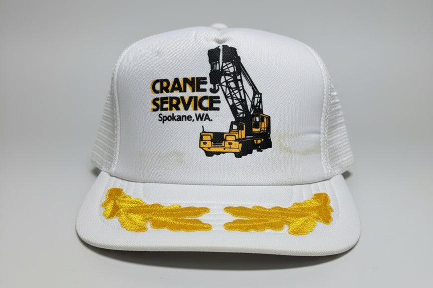 Vintage Crane Service Hat
