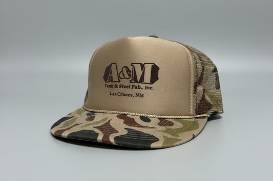 Vintage A&M Tank& Steal Trucker Hat