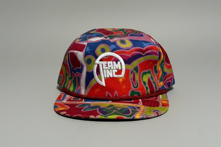 Vintage TEAM INC Multi Color Hat