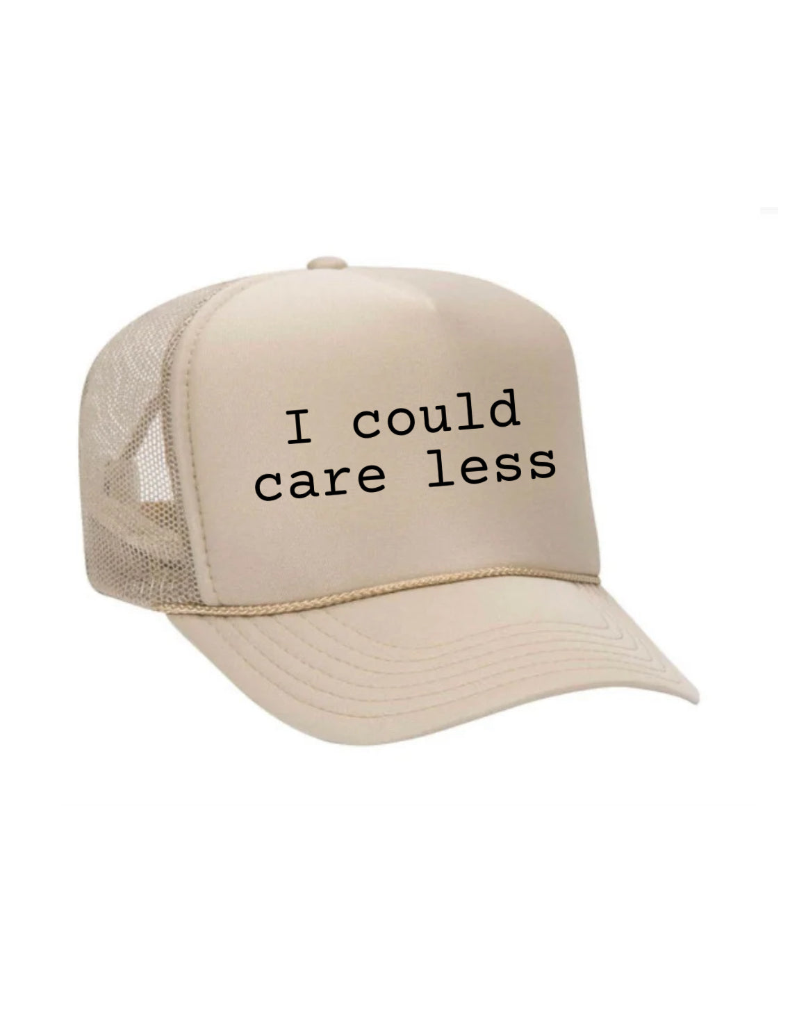 I Could Care Less Trucker Hat