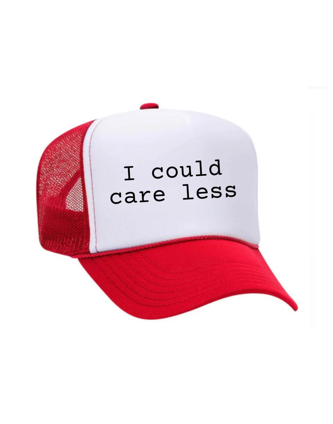 I Could Care Less Trucker Hat