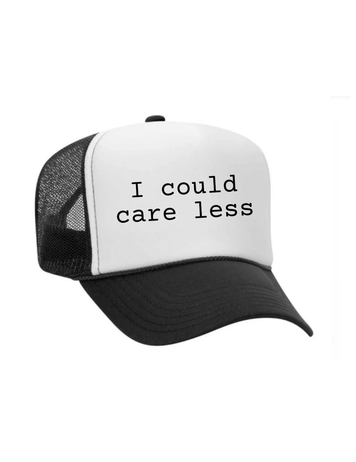 I Could Care Less Trucker Hat