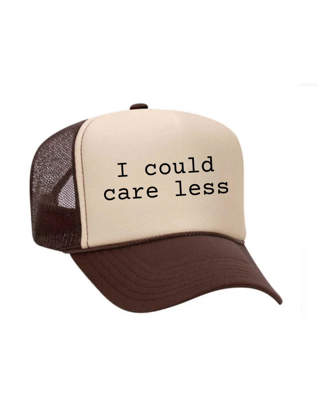 I Could Care Less Trucker Hat