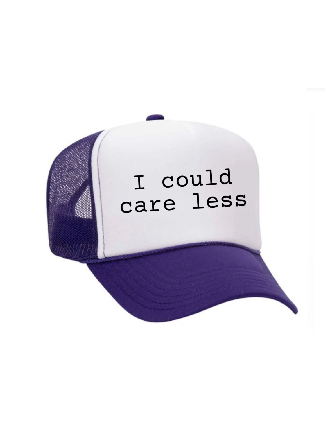 I Could Care Less Trucker Hat