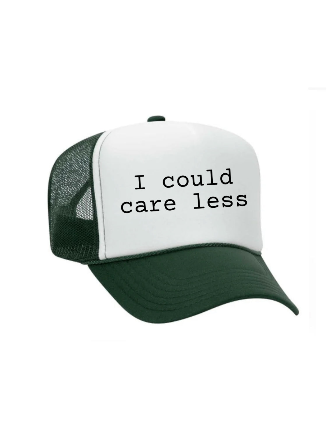 I Could Care Less Trucker Hat