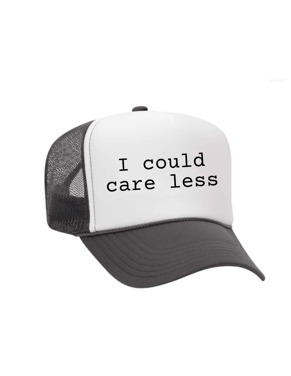 I Could Care Less Trucker Hat