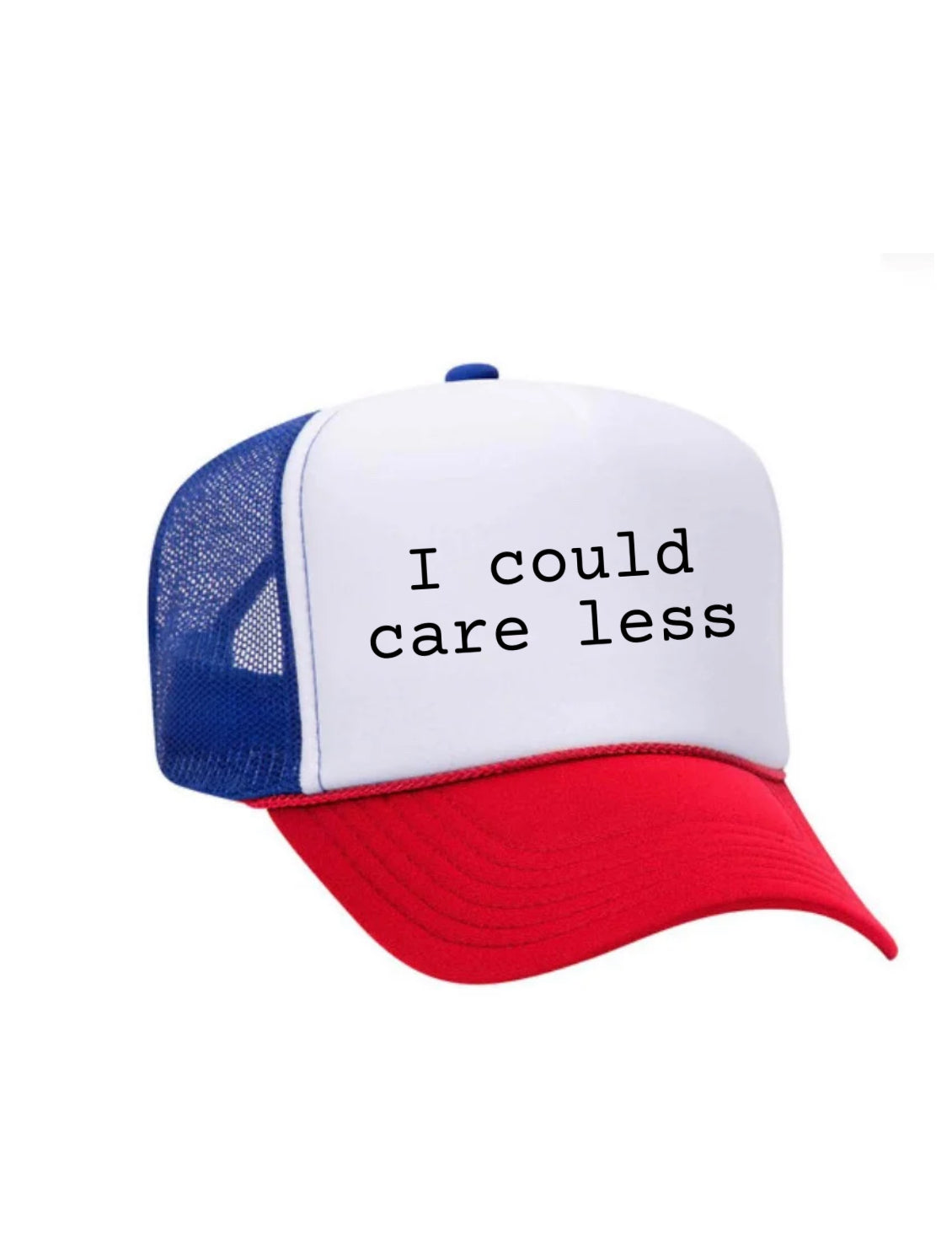 I Could Care Less Trucker Hat