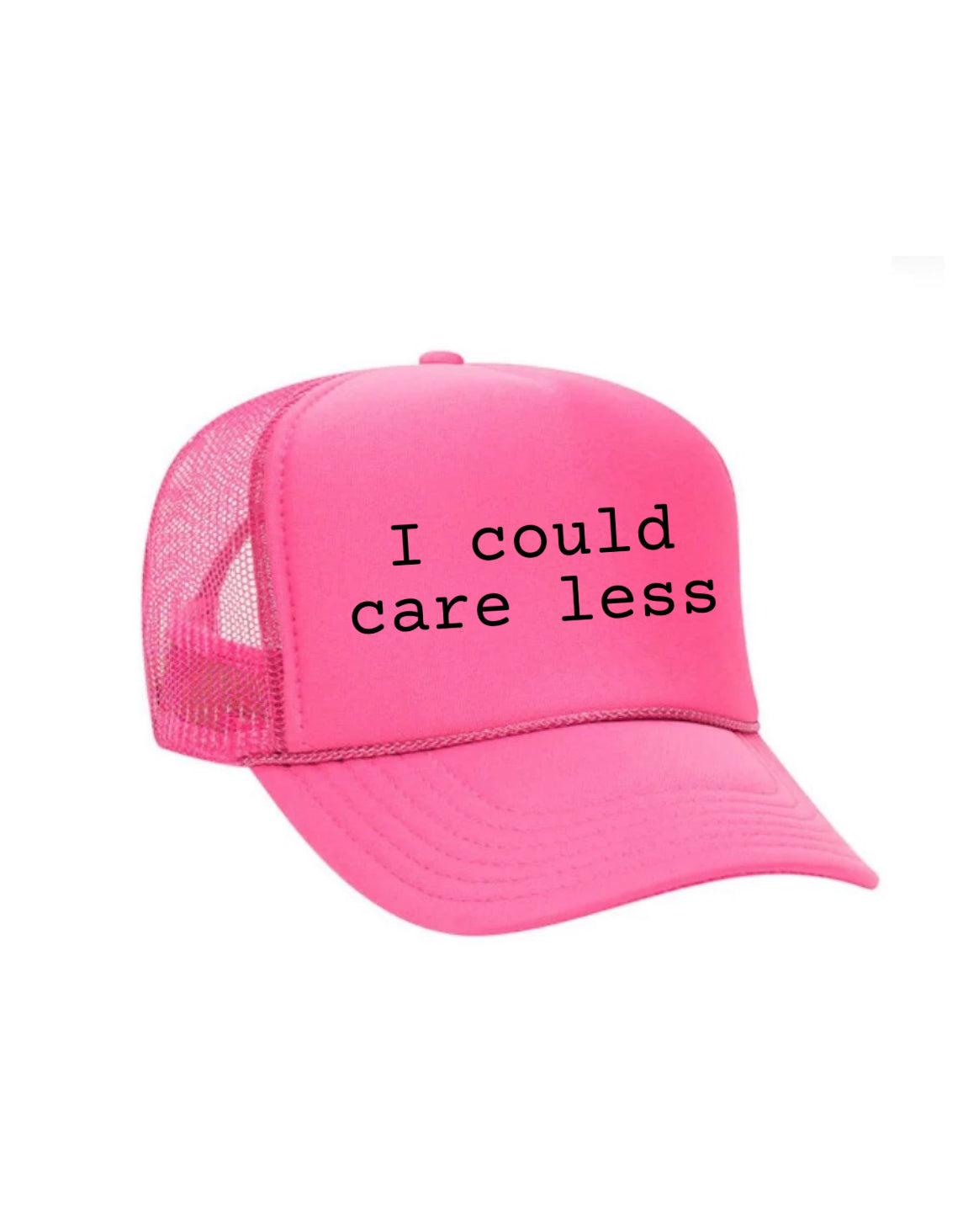 I Could Care Less Trucker Hat