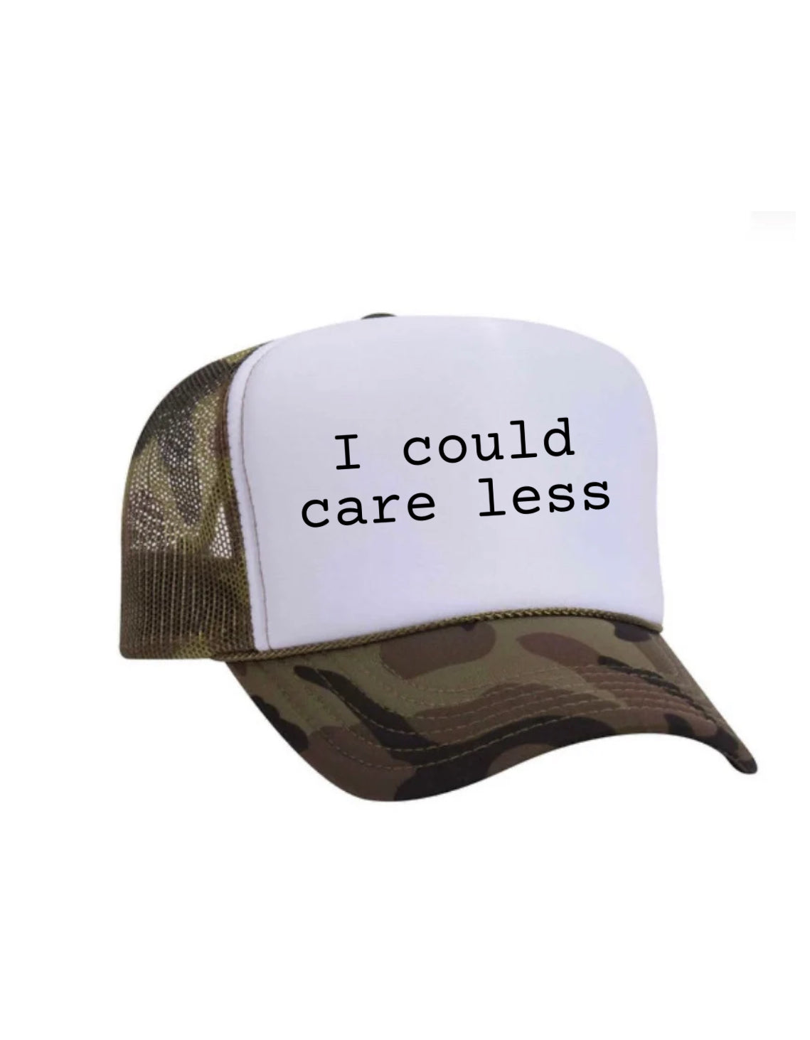 I Could Care Less Trucker Hat