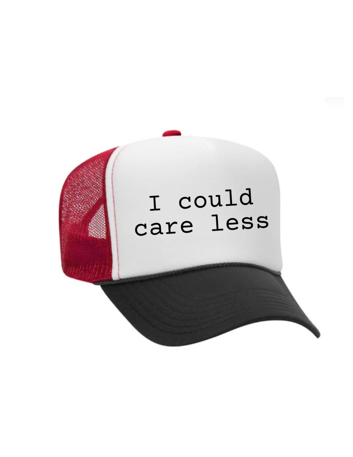 I Could Care Less Trucker Hat