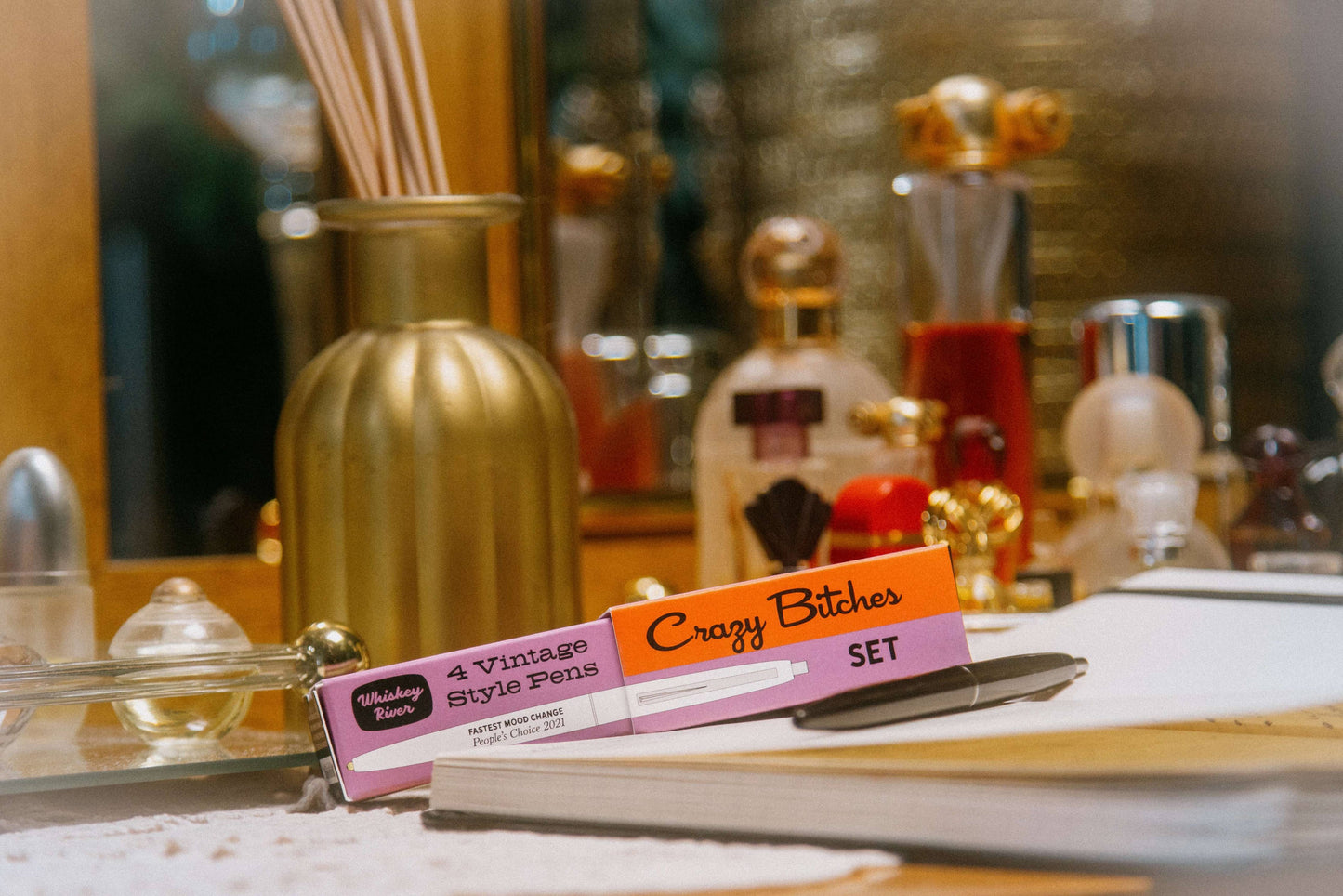 Crazy Bitch Awards Pen Set | Funny Pens