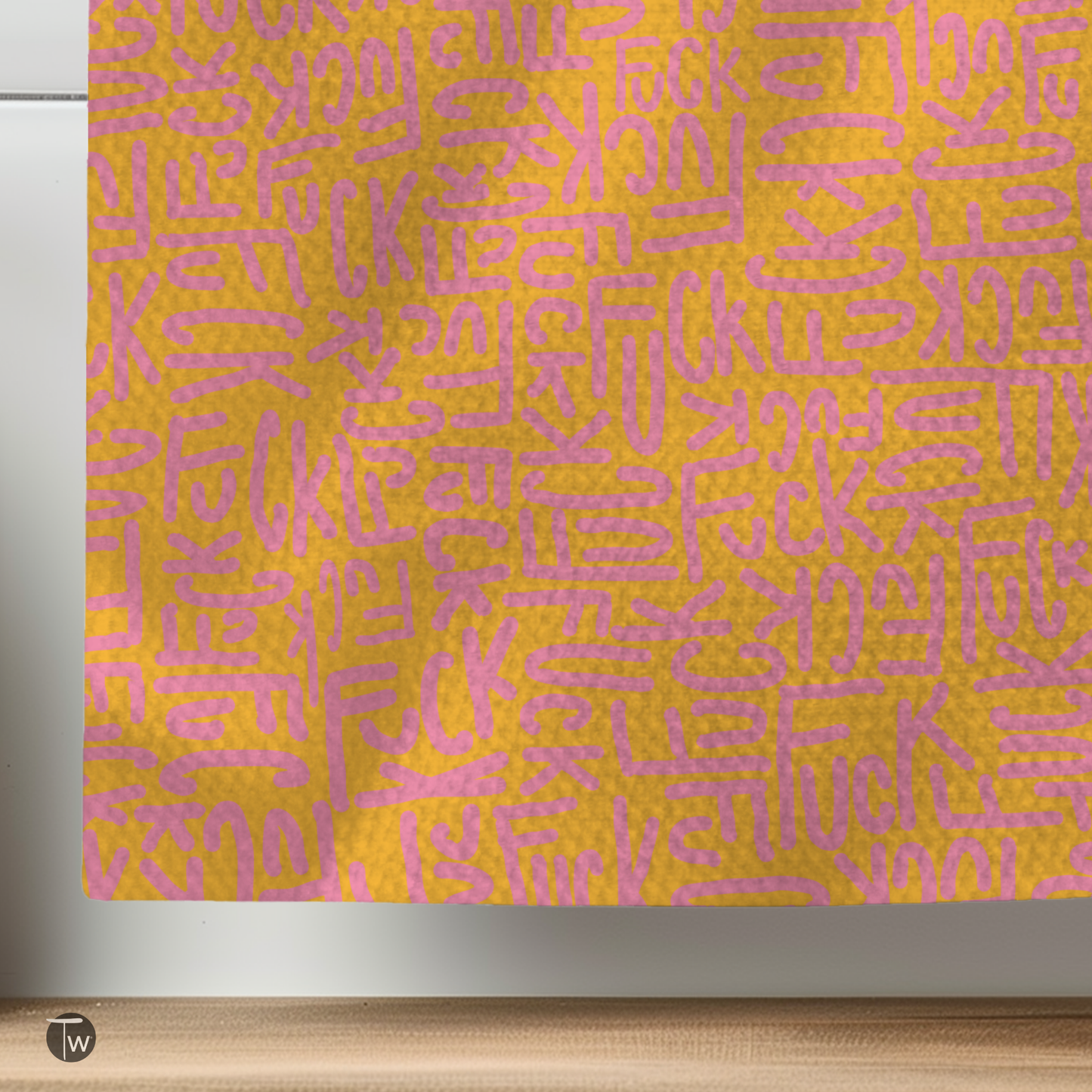 Psychedelic Graffiti Kitchen Towel
