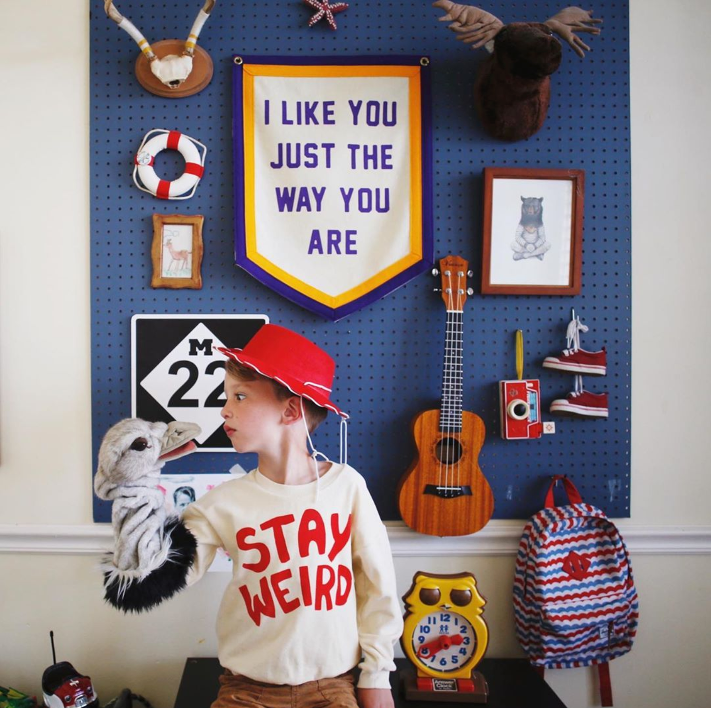 I Like You Just The Way You Are Camp Flag